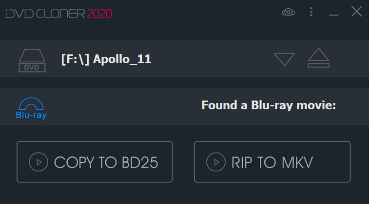 Rip DVD Blu-ray 4K UHD Blu-ray to MKV